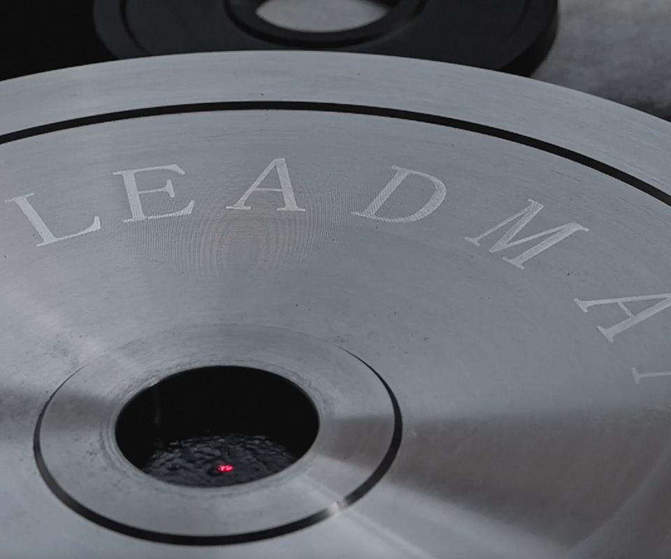 Logo and branding on equipment