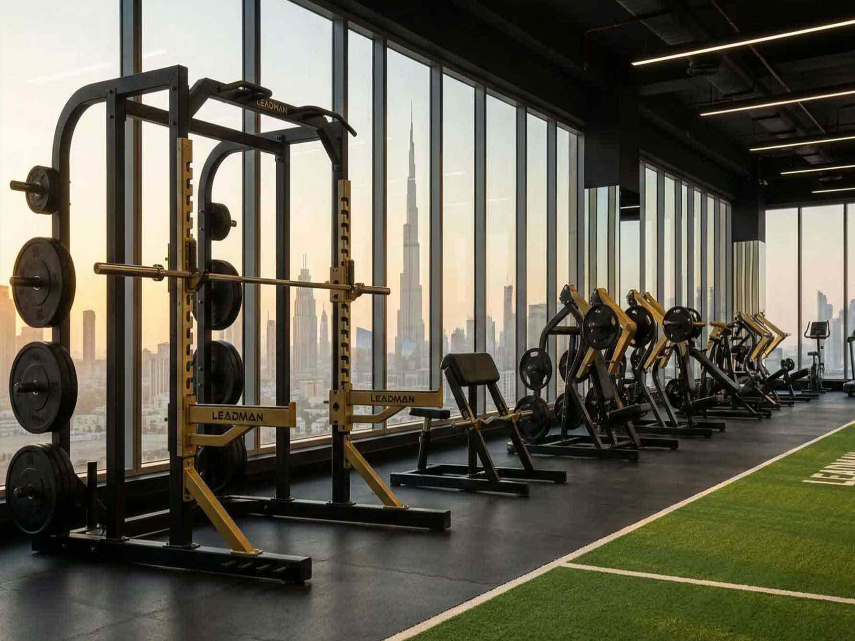 Mismatched gym equipment breaking studio brand cohesion