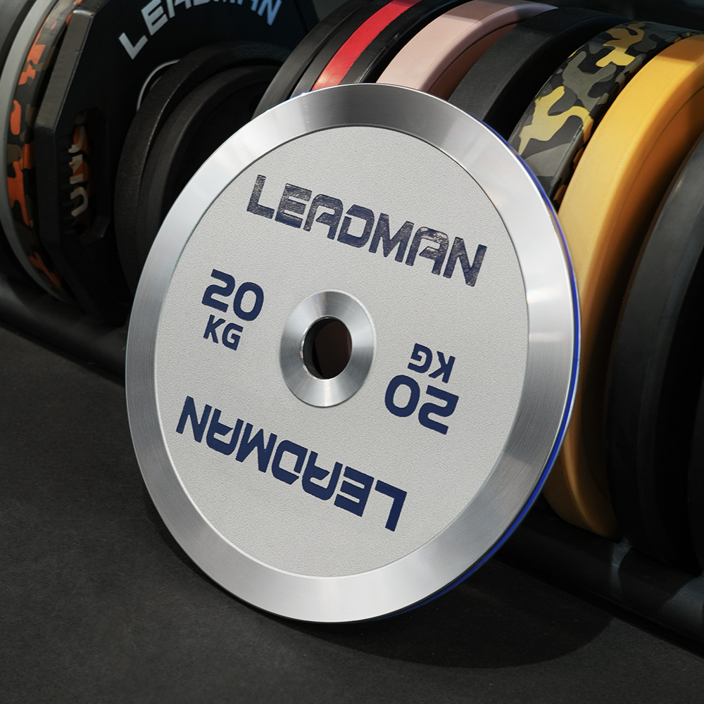 Custom RAL powder-coated fitness equipment in brand colors