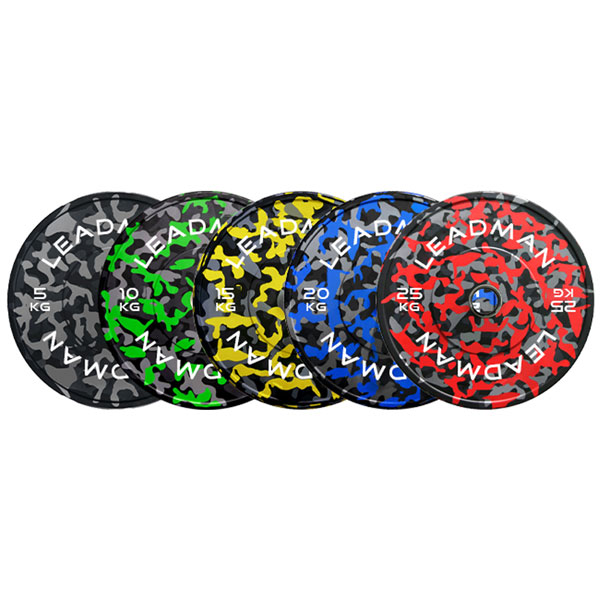 Camo Rubber Bumper Plate-img2