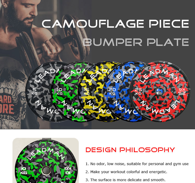 Camo Rubber Bumper Plate(图2)