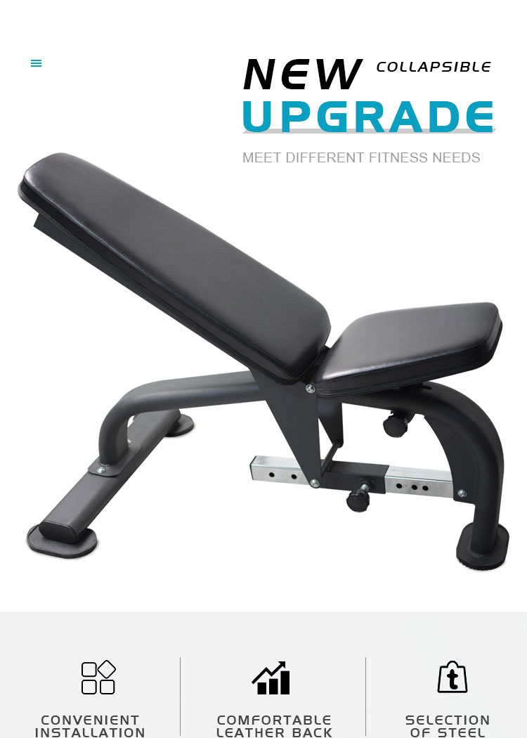 MD002 Adjustable Weight Bench(图1)