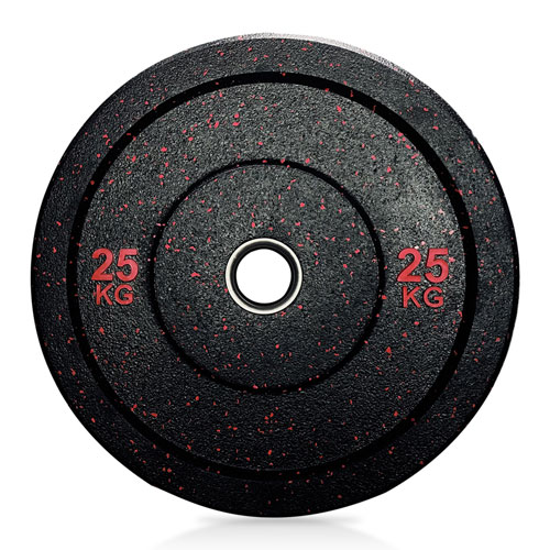 Black Crumb Bumper Plate