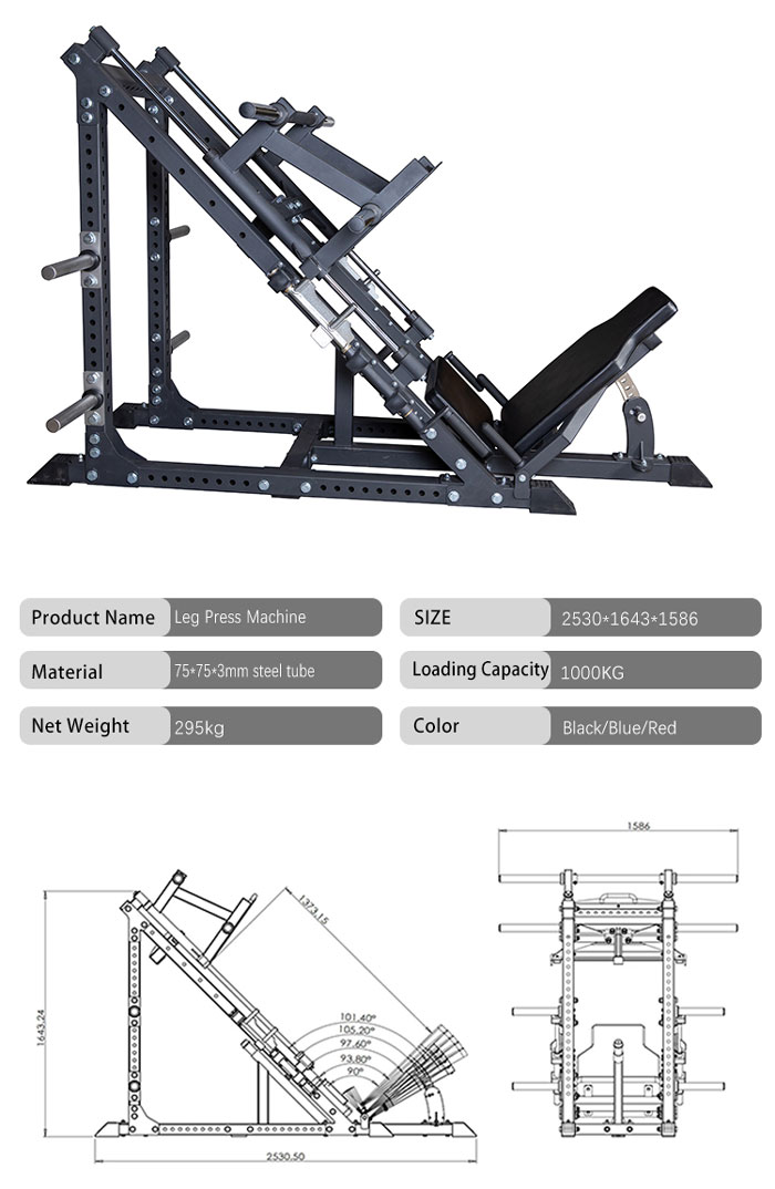 Leg Press Hack Squat Machine(图1)