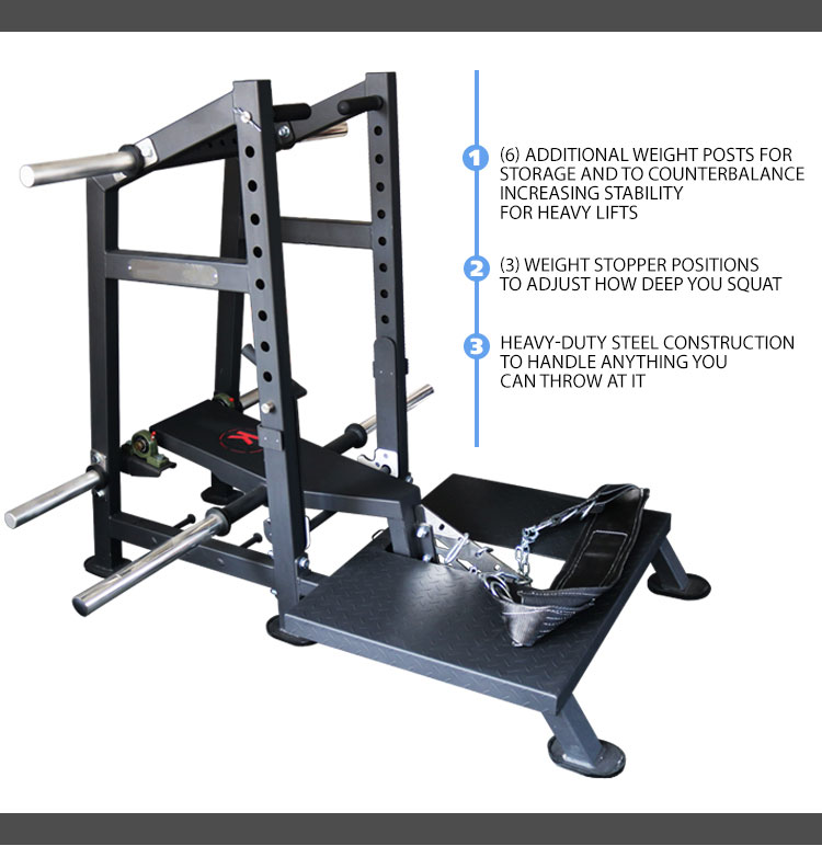 Plate Loaded Squat Machine(图2)