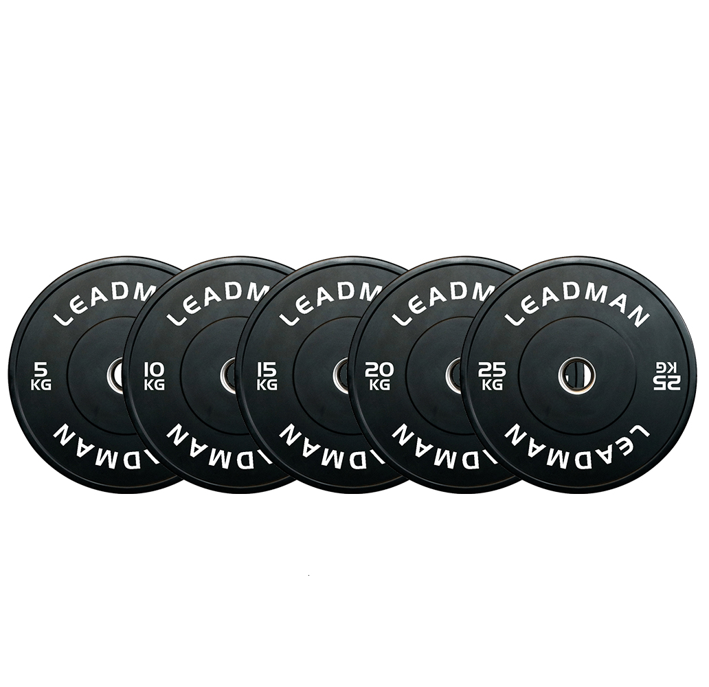 20kg Black Narrow Rubber Bumper Plate-img6