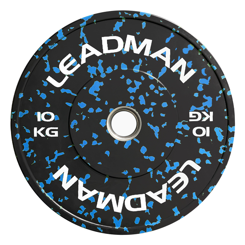 Blue Fleck Rubber Bumper Plate