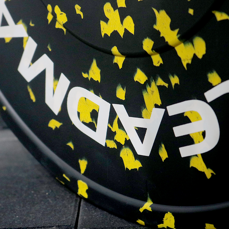 Yellow Flex Rubber Bumper Plate-img6