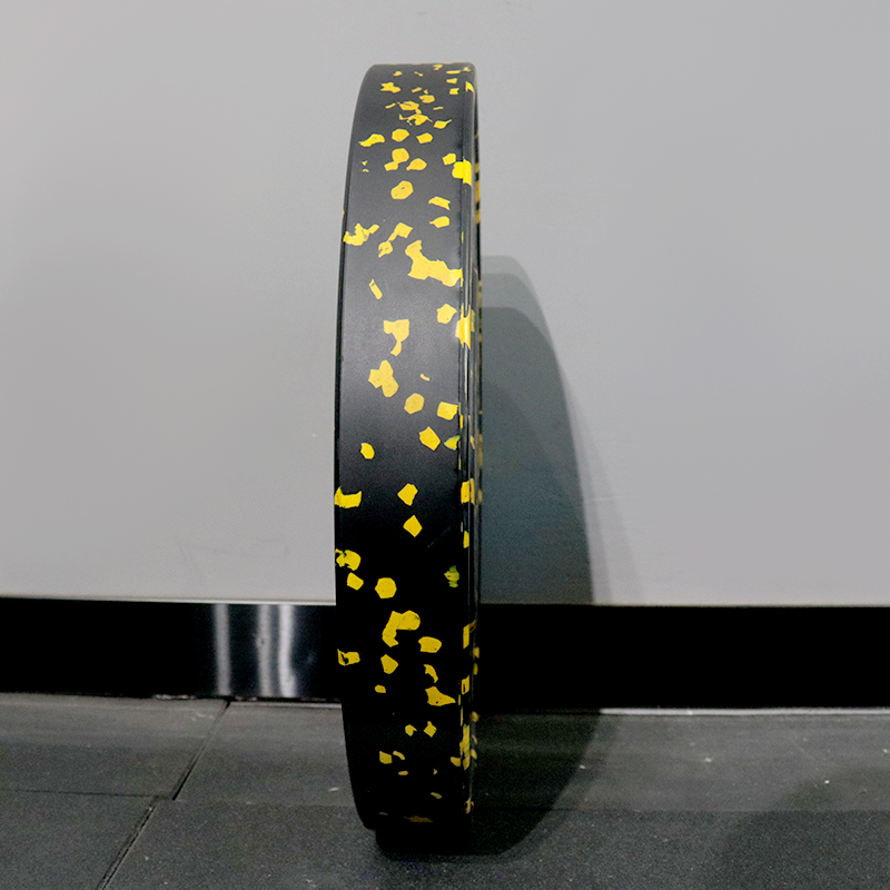 Yellow Flex Rubber Bumper Plate-img4
