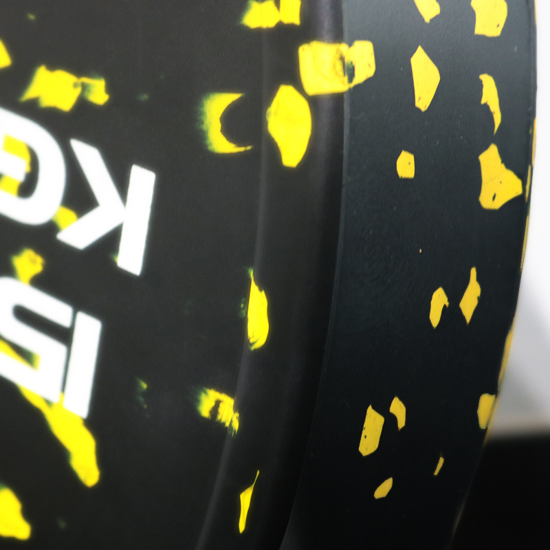 Yellow Flex Rubber Bumper Plate-img7