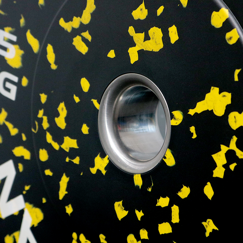 Yellow Flex Rubber Bumper Plate-img8