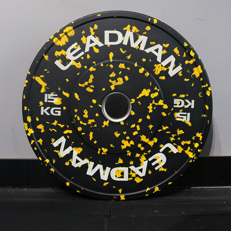 Yellow Flex Rubber Bumper Plate-img2