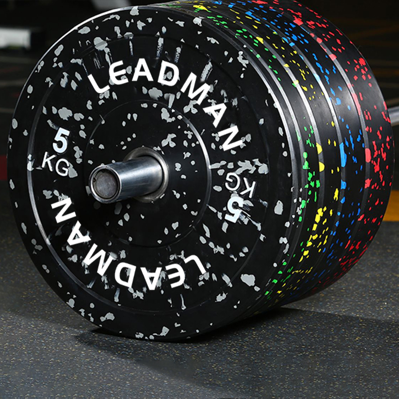 Grey Fleck Rubber Bumper Plate-img3