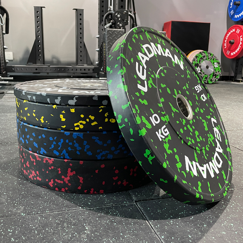 Grey Fleck Rubber Bumper Plate-img4