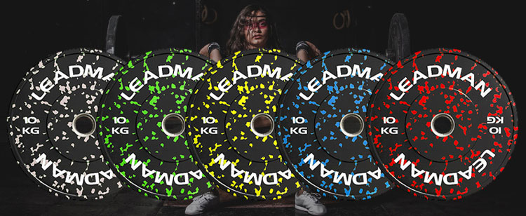 Grey Fleck Rubber Bumper Plate(图1)