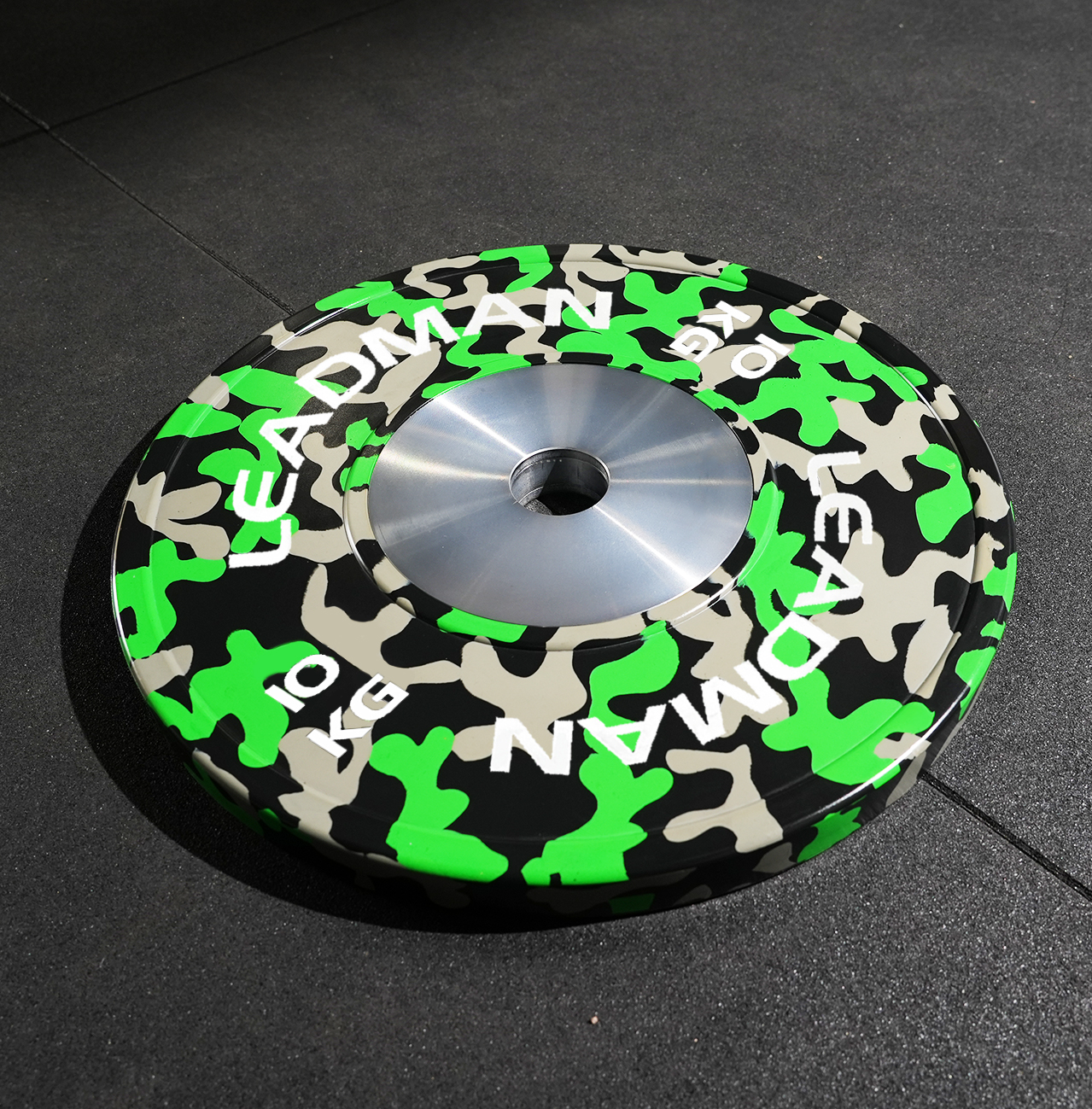 Green Jungle Camo Competition Plates - 10kg-img3