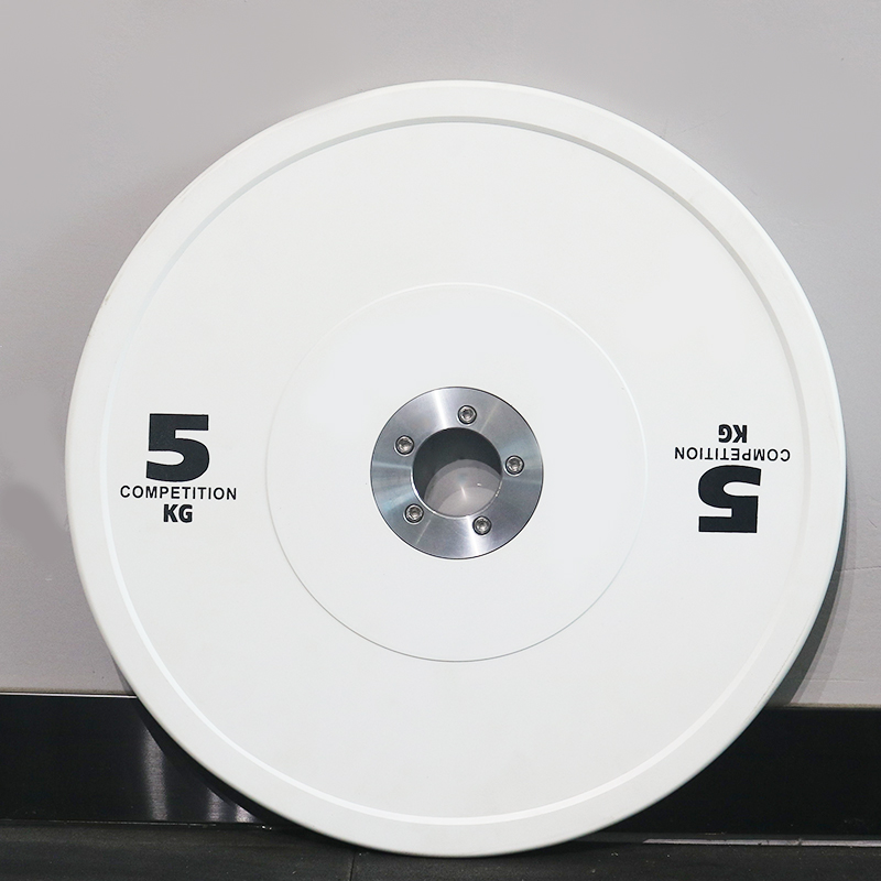 5kg White Competition Bumper Plate-img2