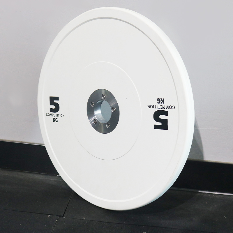 5kg White Competition Bumper Plate-img4
