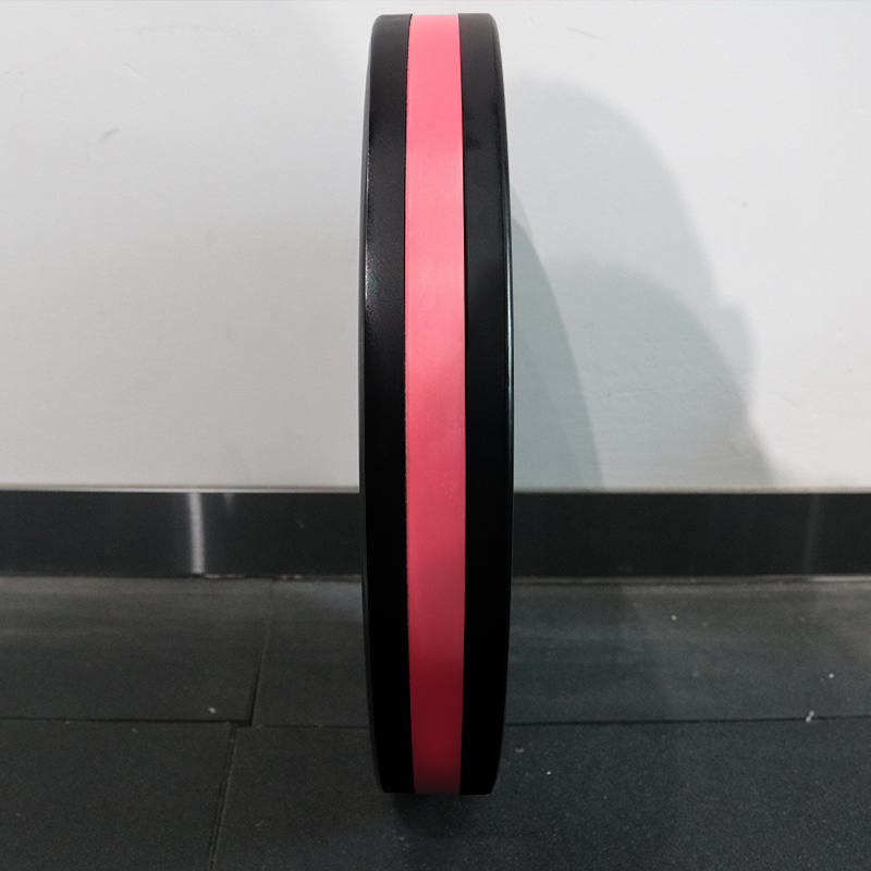 45LB Red Edge Strip Competition Bumper Plate-img5