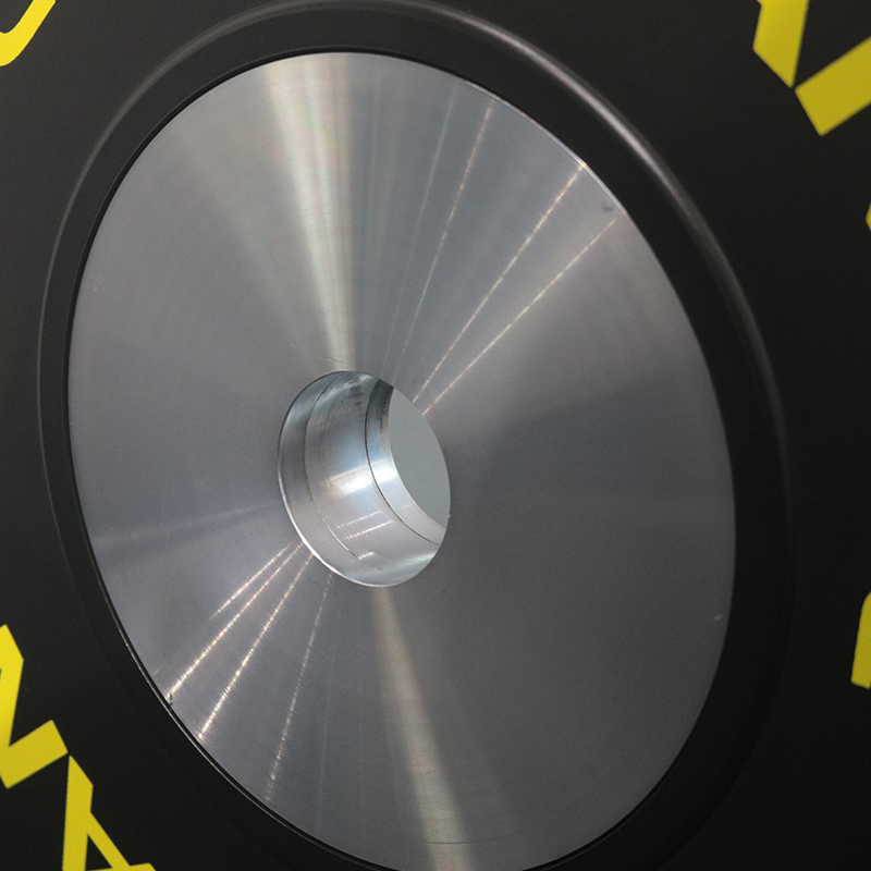 25LB Yellow Edge Strip Competition Bumper Plate-img2