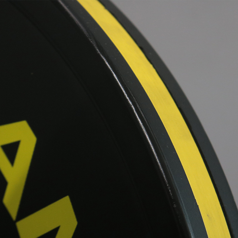 25LB Yellow Edge Strip Competition Bumper Plate-img3