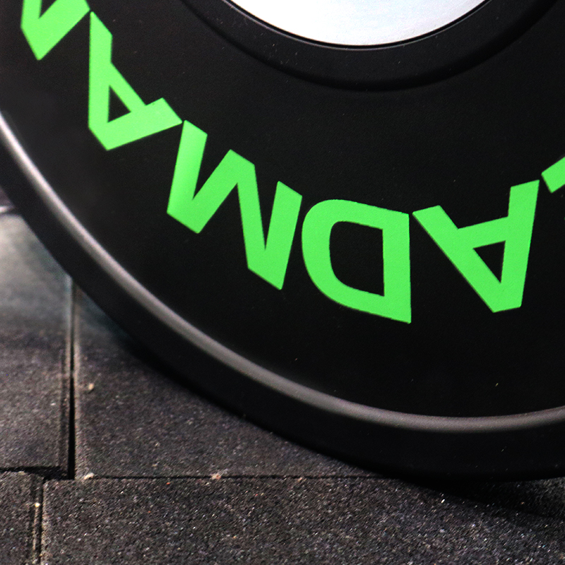 15LB Green Edge Strip Competition Bumper Plate-img3