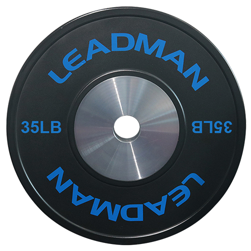 35LB Blue Edge Strip Competition Bumper Plate
