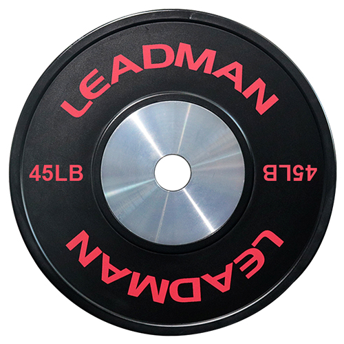 45LB Red Edge Strip Competition Bumper Plate