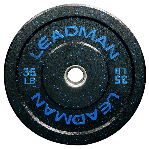 35LB Blue Speckle Hi-Temp Crumb Bumper Plate