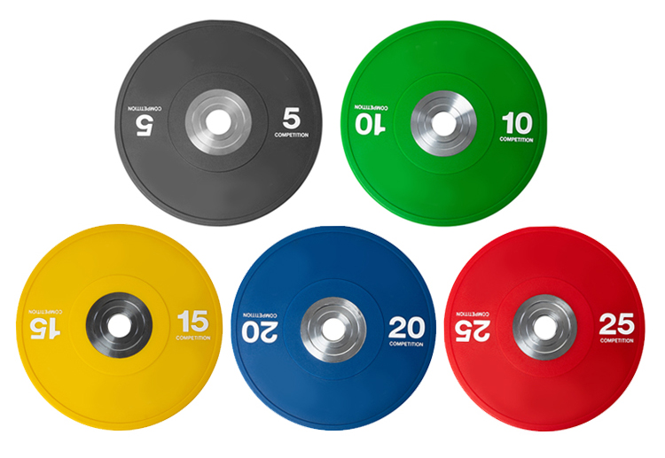 Leadman 10kg Green Competition PU Bumper Plate-img2