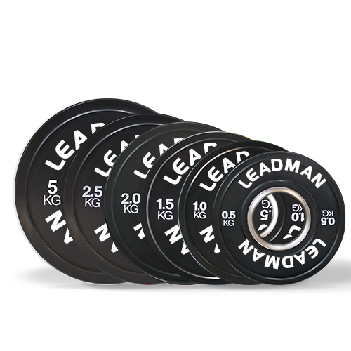 Black Rubber Weight Plate Series
