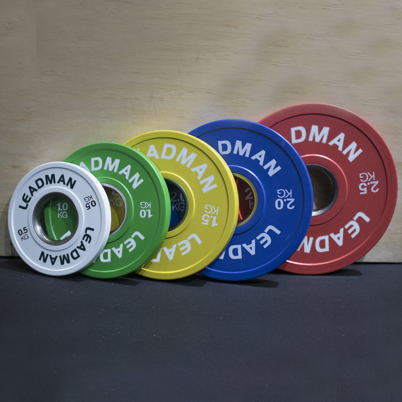 Rubber-Coated Weight Plate with Metal Hub-img2
