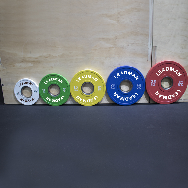 Rubber-Coated Weight Plate with Metal Hub-img3