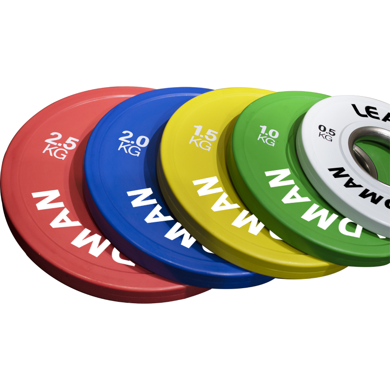 Rubber-Coated Weight Plate with Metal Hub-img4