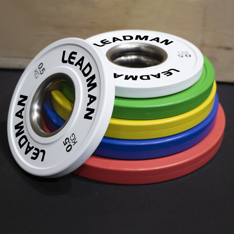 Rubber-Coated Weight Plate with Metal Hub-img6