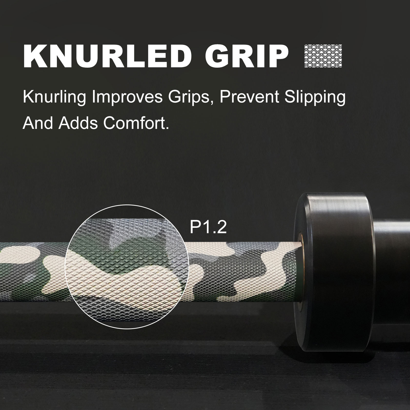 Black & Camouflage Green Training Bar-img2