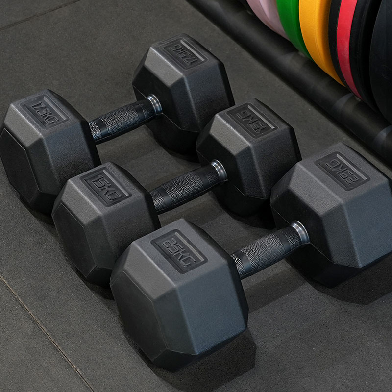 Hex Rubber Dumbbell-img6