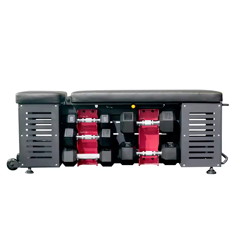 Adjustable Multifunctional Dumbbell Storage Bench-img2