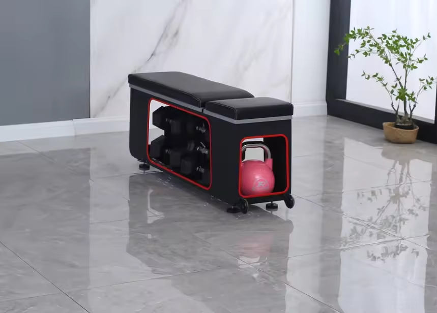 Multifunction Adjustable Dumbbell Storage Bench-img3