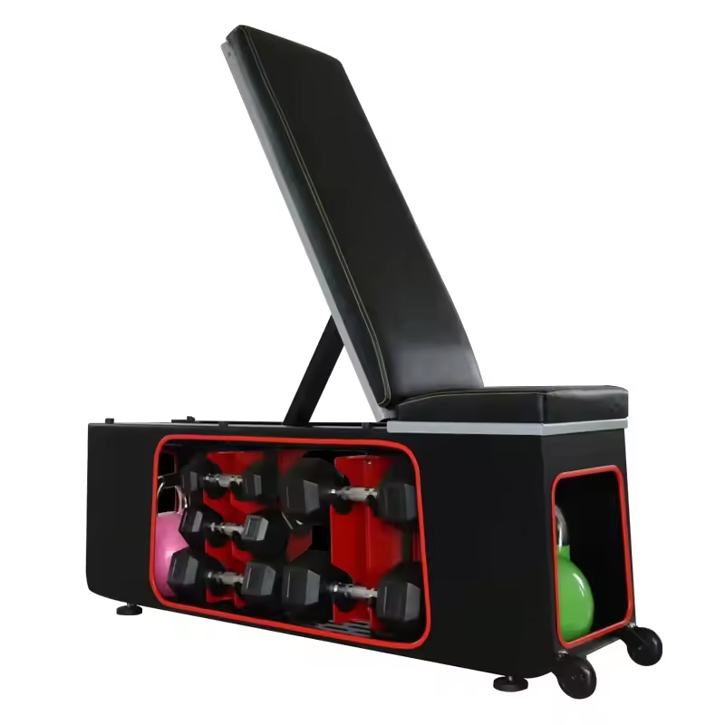 Multifunction Adjustable Dumbbell Storage Bench