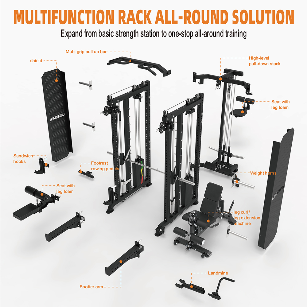 Redefining Leg Day: The All-in-One Rack Innovation(图5)