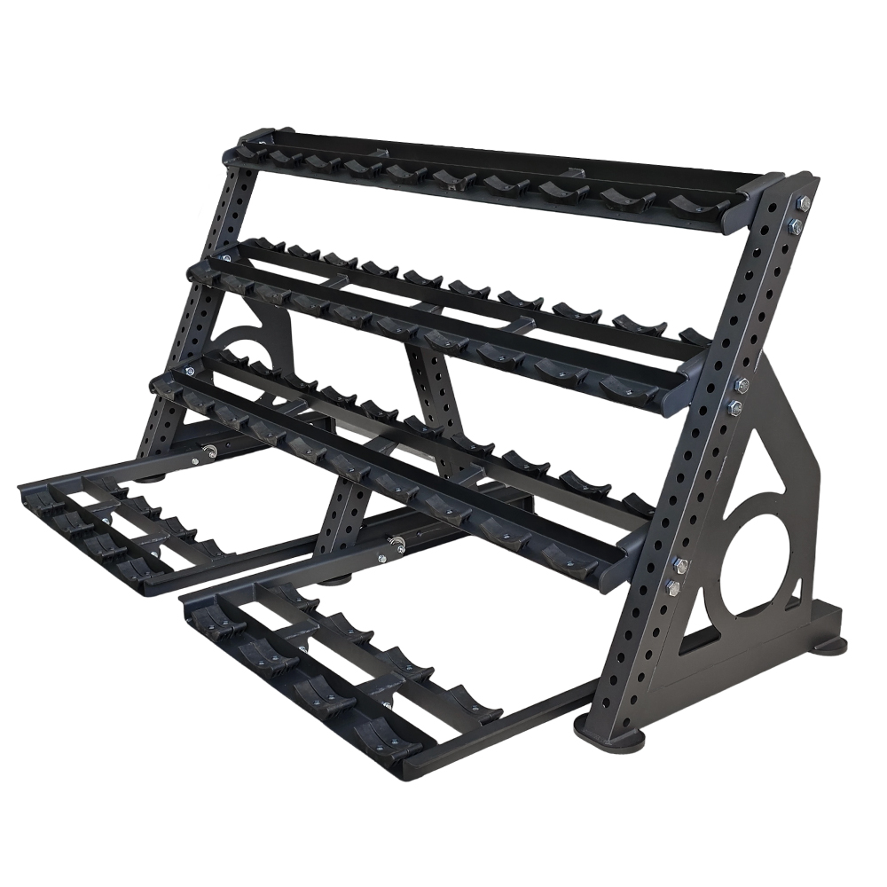 4-Layer Commercial Dumbbell Rack-img3