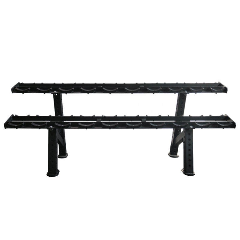 Double-Layer Commercial Dumbbell Rack