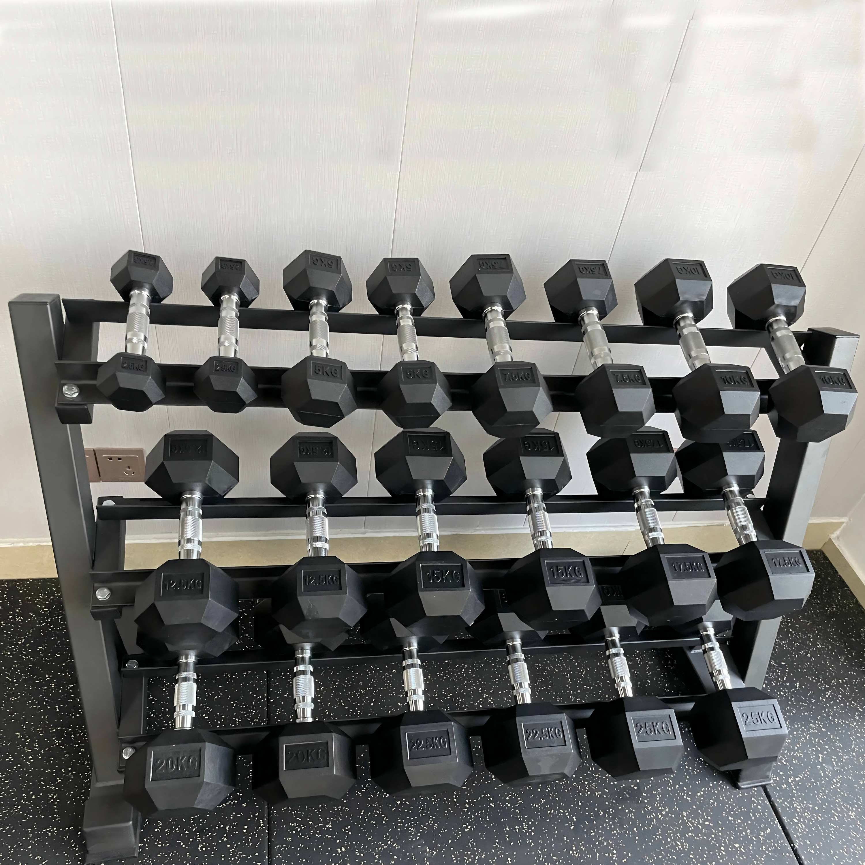 3-Tier Commercial Dumbbell Rack-img5